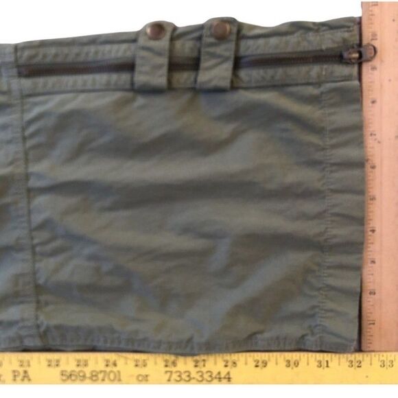 Superdry Low Rise Wide Leg Cargo Pants Womens Size 28x32 Khaki Olive Baggy Loose - Picture 13 of 16